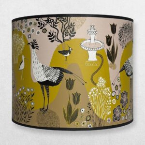 Lush Designs - Lampshade For Pendant - Fountains - Amber - Large