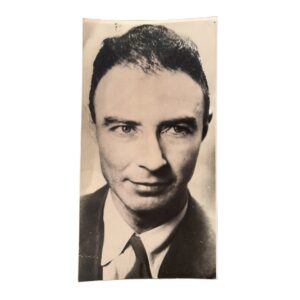 J. Robert Oppenheimer - “U.S. Atom Scientist Suspended” - Original Press Photograph Issued during the Security Hearing - 13 April 1954