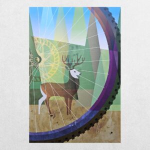 Eleanor Grosch – City Bikes - Untitled - Deer – Digital Print
