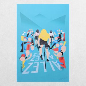Home 3 Eleanor Grosch – Allez – Tour de France – Signed Digital Print