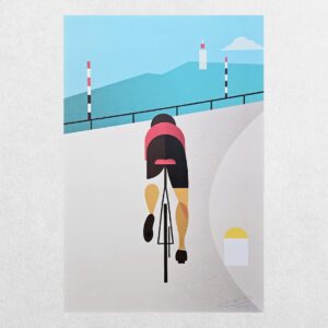 Home 1 Eleanor Grosch – Mont Ventoux – Tour de France – Signed Digital Print