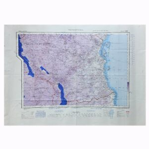 Tanganyika – British Second World War Army/Air Military Map – GSGS 2871 – 1944
