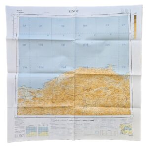 Sinop, Turkey – British War Office World 1:1,000,000 Map, Sheet NK-36, 1959