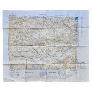 Rhodesia – British War Office Ground/Air Map, G.S.G.S. 2871, Fourth Edition, 1943