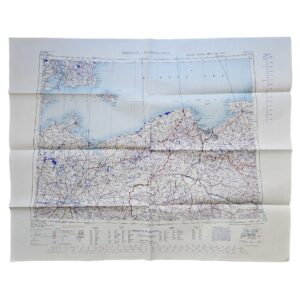 Berlin–Warszawa (Warsaw) – British War Office Army/Air Map, G.S.G.S. 2758, Second Edition, 1946 Reprint