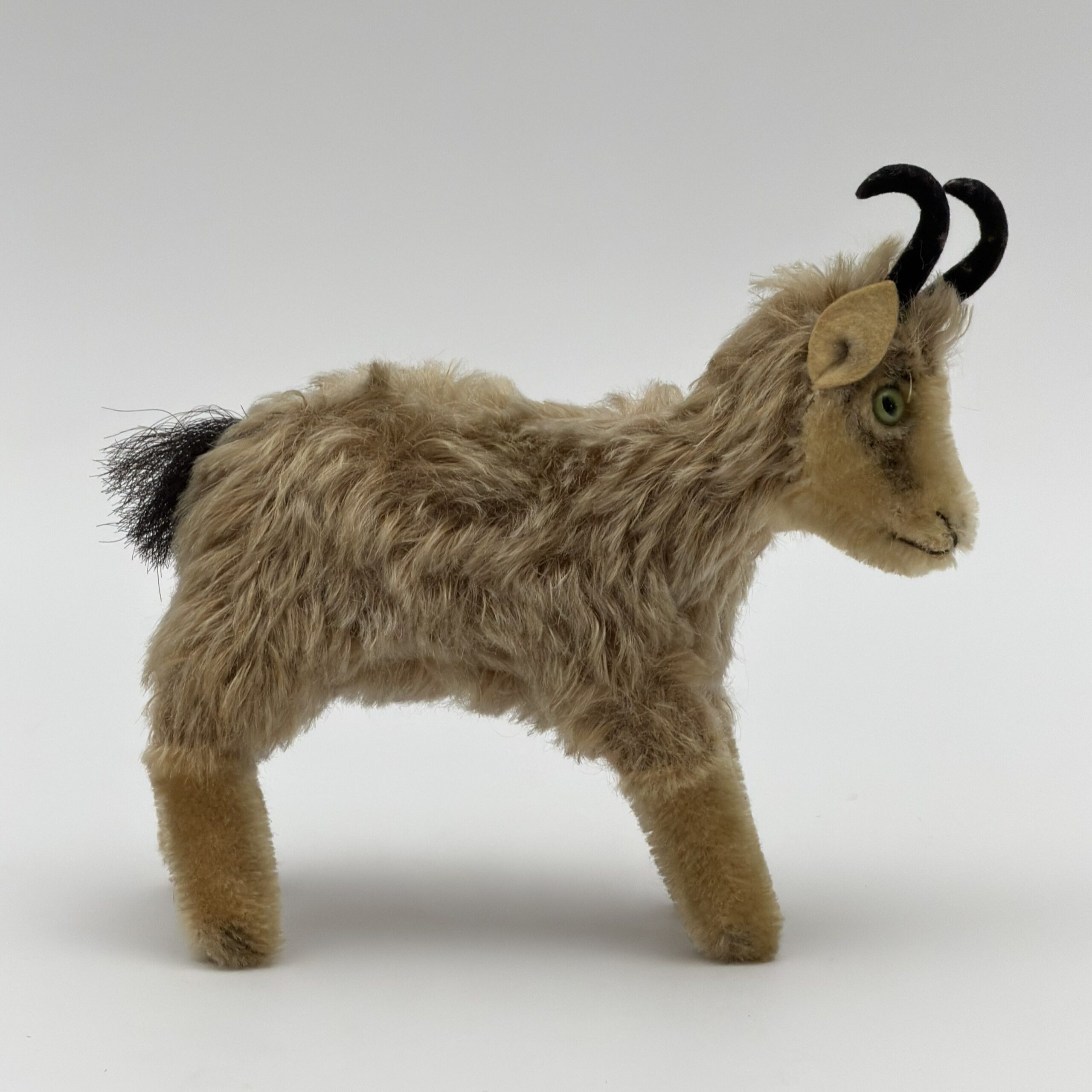 Steiff - Chamois Buck - 17 cm - Mohair - c.1960s-1970s 5 Steiff - Chamois Buck Gemse - 17 cm - Mohair - c.1960s-1970s