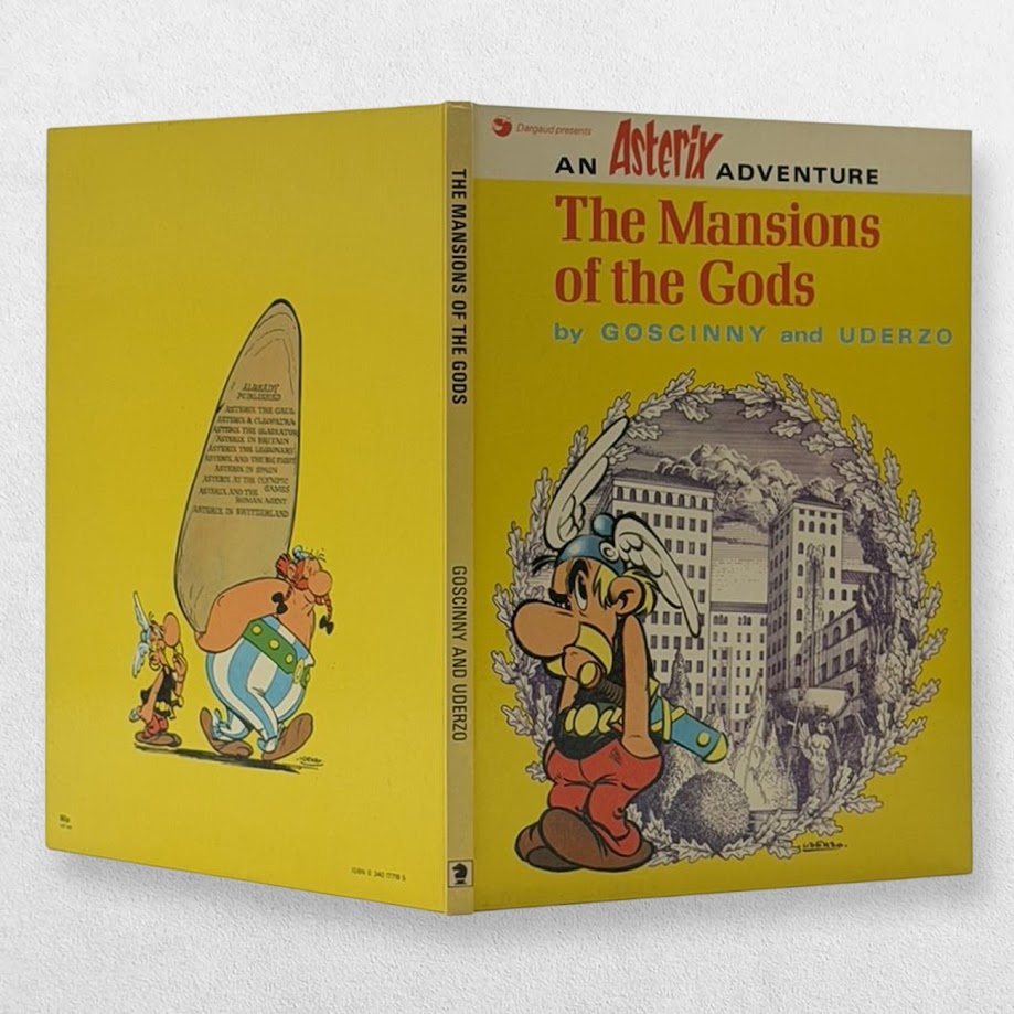 René Goscinny & Albert Uderzo — The Mansions of the Gods — First UK Edition 2 René Goscinny & Albert Uderzo — The Mansions of the Gods — First UK Edition