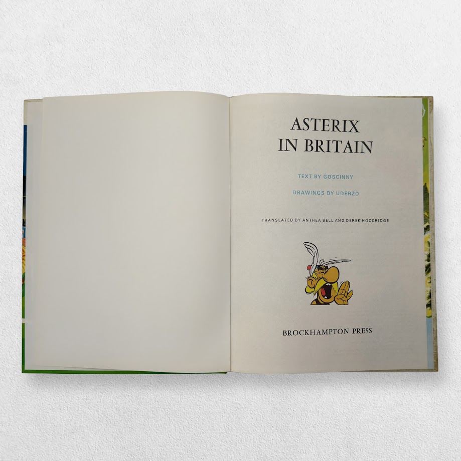 René Goscinny & Albert Uderzo — Asterix in Britain — First UK Edition, 1970 4 René Goscinny & Albert Uderzo — Asterix in Britain — First UK Edition, 1970