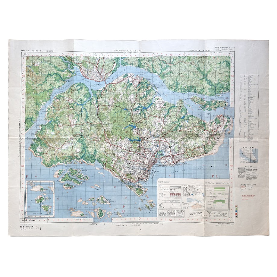 Singapore & Johore Bahru – HIND 1035, Sheet 3L/12, Fourth Edition, June 1945 1 Singapore & Johore Bahru – HIND 1035, Sheet 3L/12, Fourth Edition, June 1945