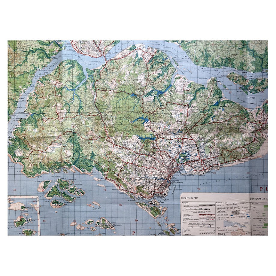 Singapore & Johore Bahru – HIND 1035, Sheet 3L/12, Fourth Edition, June 1945 10 Singapore & Johore Bahru – HIND 1035, Sheet 3L/12, Fourth Edition, June 1945