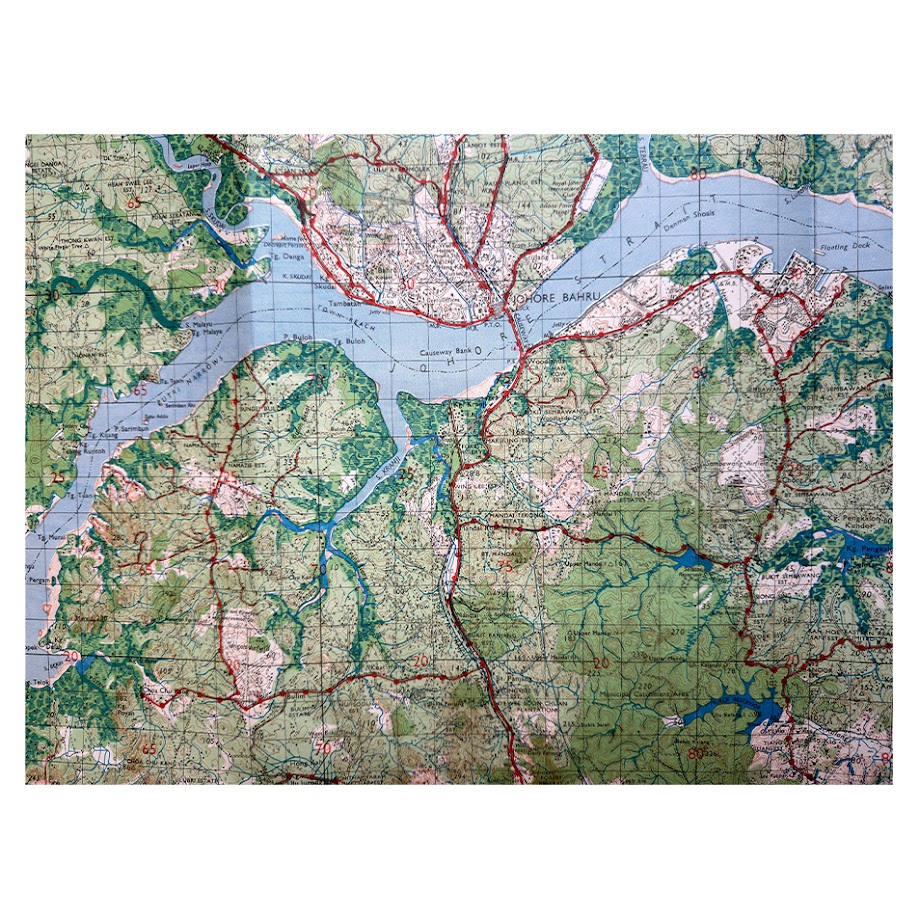 Singapore & Johore Bahru – HIND 1035, Sheet 3L/12, Fourth Edition, June 1945 11 Singapore & Johore Bahru – HIND 1035, Sheet 3L/12, Fourth Edition, June 1945