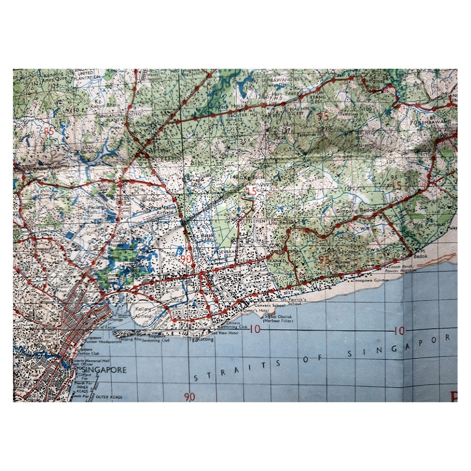 Singapore & Johore Bahru – HIND 1035, Sheet 3L/12, Fourth Edition, June 1945 12 Singapore & Johore Bahru – HIND 1035, Sheet 3L/12, Fourth Edition, June 1945