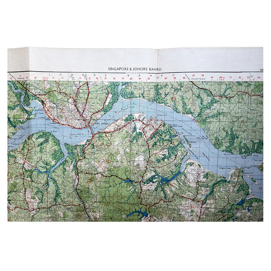 Singapore & Johore Bahru – HIND 1035, Sheet 3L/12, Fourth Edition, June 1945 7 Singapore & Johore Bahru – HIND 1035, Sheet 3L/12, Fourth Edition, June 1945
