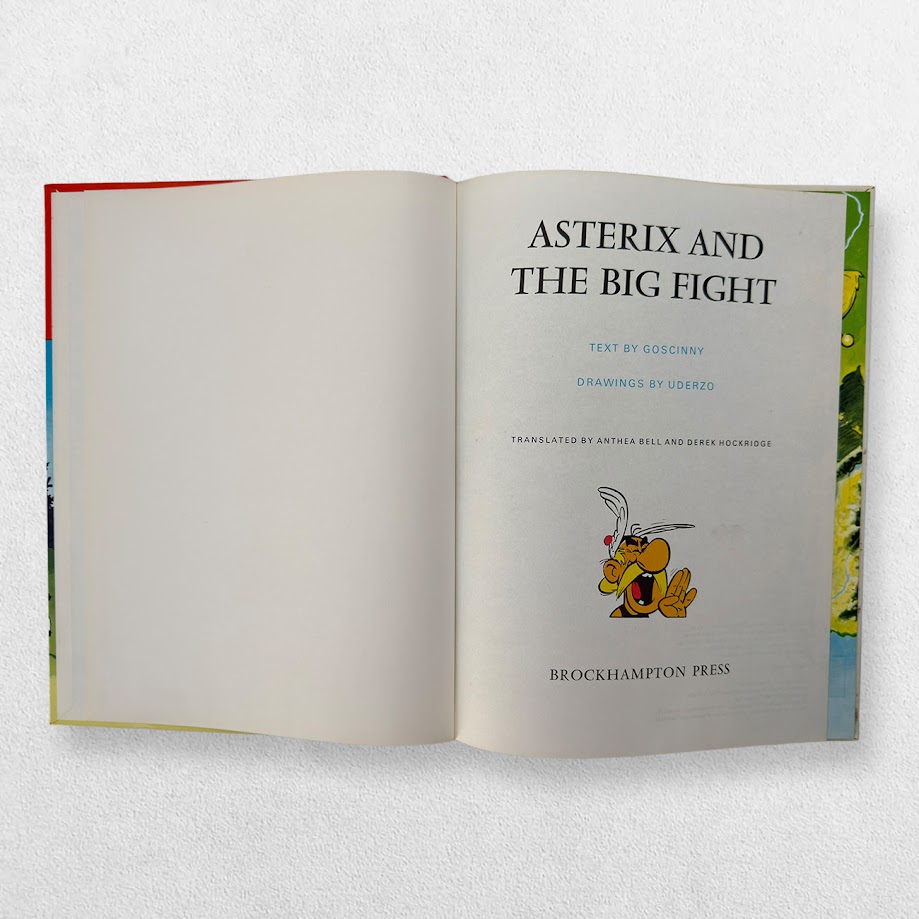 René Goscinny & Albert Uderzo — Asterix and the Big Fight — First UK Edition, 1971 4 René Goscinny & Albert Uderzo — Asterix and the Big Fight — First UK Edition, 1971