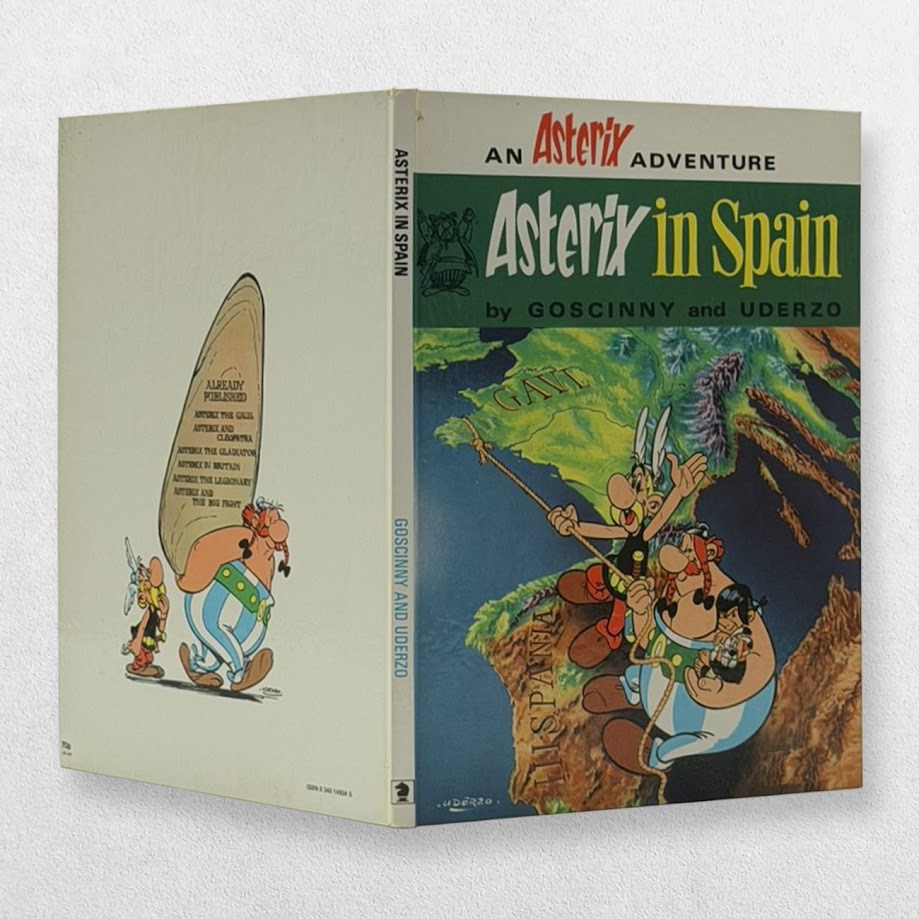 René Goscinny & Albert Uderzo — Asterix in Spain — First UK Edition, Second Impression, 1971 2 René Goscinny & Albert Uderzo — Asterix in Spain — First UK Edition, Second Impression, 1971
