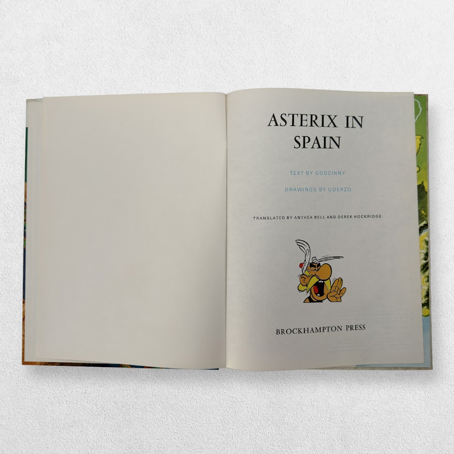 René Goscinny & Albert Uderzo — Asterix in Spain — First UK Edition, Second Impression, 1971 4 René Goscinny & Albert Uderzo — Asterix in Spain — First UK Edition, Second Impression, 1971