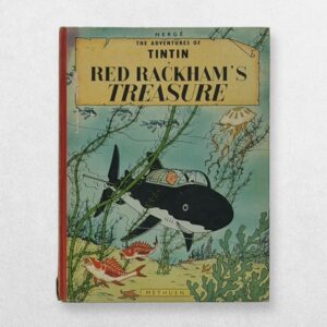 Hergé — Red Rackham’s Treasure — First Reprint of the UK Edition, 1965