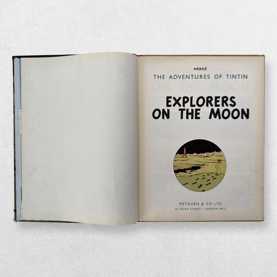 Hergé — Explorers on the Moon — First UK Edition, 1959 4 Hergé — Explorers on the Moon — First UK Edition, 1959