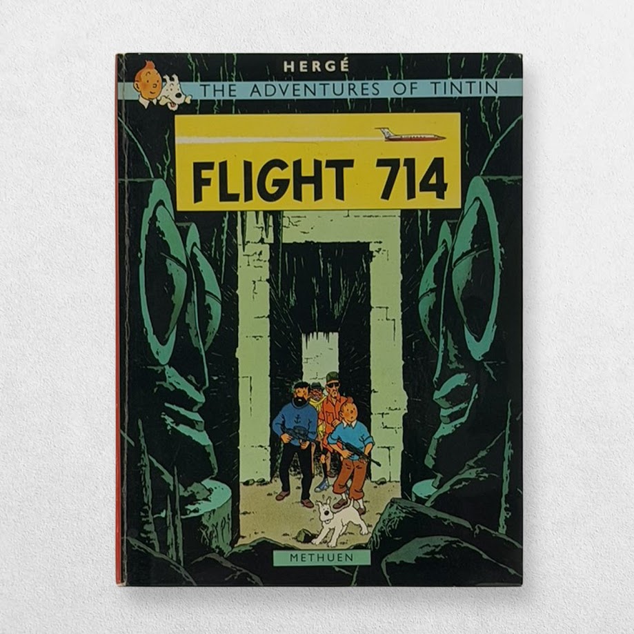 Hergé — Flight 714 — First UK Edition, 1968 1 Hergé — Flight 714 — First UK Edition, 1968
