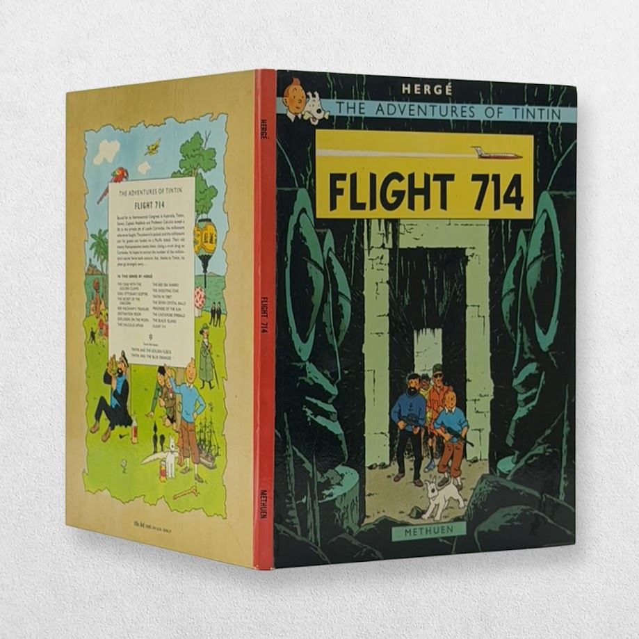 Hergé — Flight 714 — First UK Edition, 1968 2 Hergé — Flight 714 — First UK Edition, 1968
