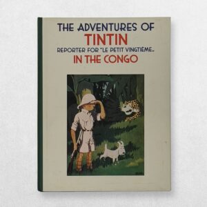 Home 3 Hergé — The Adventures of Tintin: In the Congo — First UK Edition, 1991