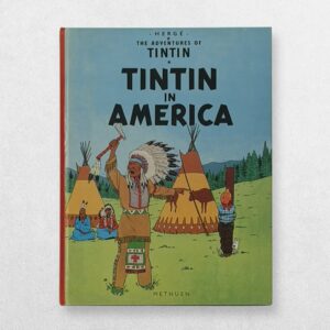 Home 2 Hergé — Tintin in America — First UK Edition, 1978