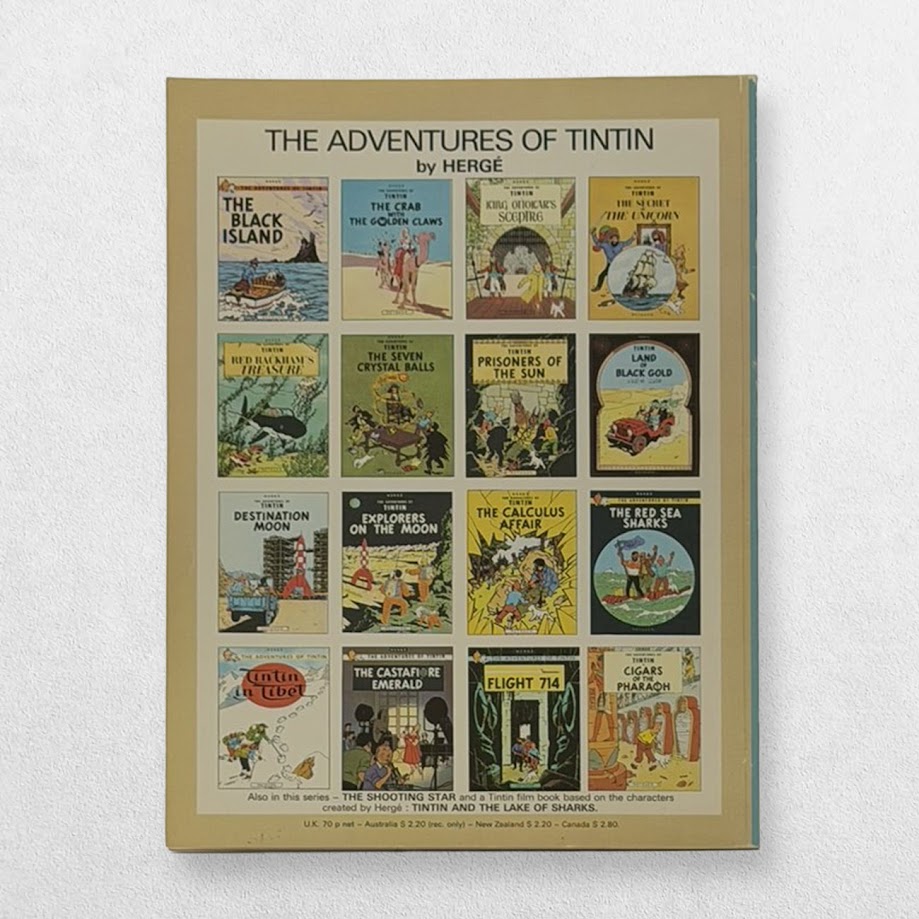Hergé — Cigars of the Pharaoh — First UK Paperback Edition, 1975 2 Hergé — Cigars of the Pharaoh — First UK Paperback Edition, 1975