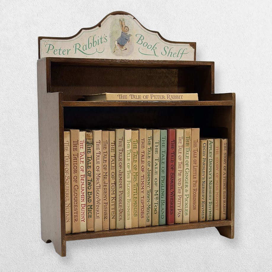 Beatrix Potter — Peter Rabbit’s Book Shelf — 23 Volumes, 1943–1949 2 Beatrix Potter — Peter Rabbit’s Book Shelf — 23 Volumes, 1943–1949