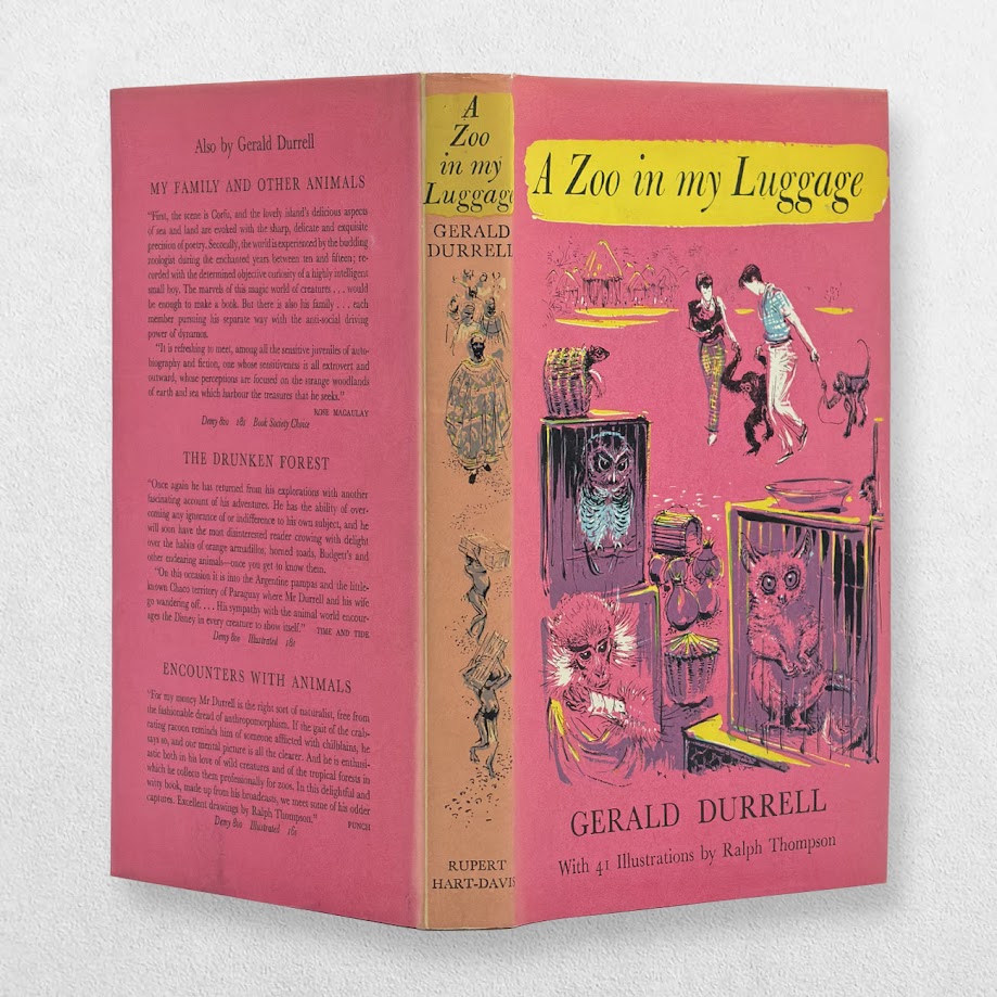 Gerald Durrell – A Zoo in My Luggage – First UK Edition, Third Impression, 1961 2 Gerald Durrell – A Zoo in My Luggage – First UK Edition, Third Impression, 1961