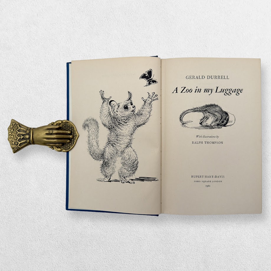 Gerald Durrell – A Zoo in My Luggage – First UK Edition, Third Impression, 1961 4 Gerald Durrell – A Zoo in My Luggage – First UK Edition, Third Impression, 1961
