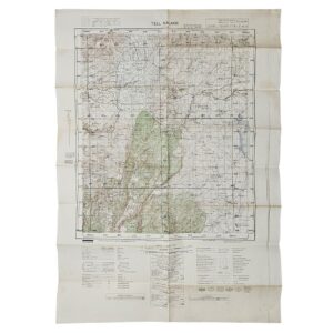 Tell Kalakh, Syria — Levant 1:50,000, Sheet NI-37-XIII-3b — 1942
