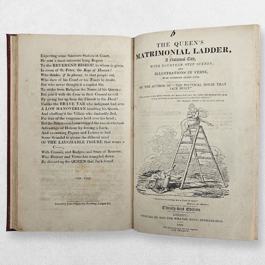 William Hone, George Cruikshank and Contemporary Political Satire — Six Radical Pamphlets, 1819–1820 8 William Hone, George Cruikshank and Contemporary Political Satire — Six Radical Pamphlets, 1819–1820