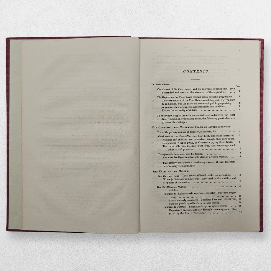 Bosworth, Rev. Joseph — The Necessity of the Antipauper System — First Edition, 1829 2 Bosworth, Rev. Joseph — The Necessity of the Antipauper System — First Edition, 1829