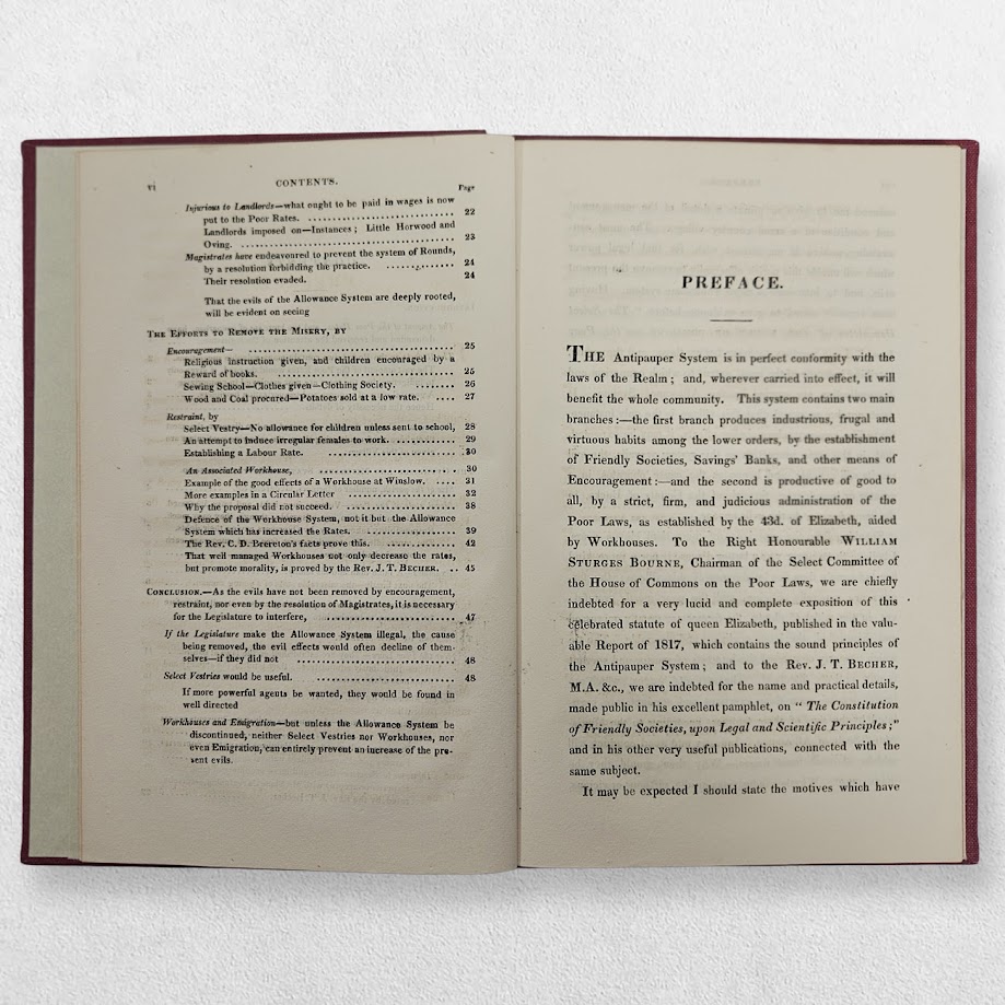 Bosworth, Rev. Joseph — The Necessity of the Antipauper System — First Edition, 1829 3 Bosworth, Rev. Joseph — The Necessity of the Antipauper System — First Edition, 1829