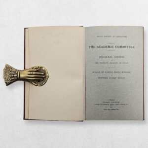 Haldane, Richard Burdon & Murray, Gilbert — The Academic Committee: Inaugural Address / Eulogy on Samuel Henry Butcher — Edmund Gosse’s Presentation Copy, 1911