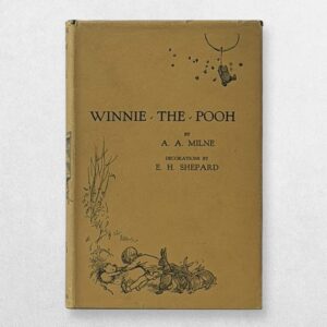 Home 1 Winnie-the-Pooh – A. A. Milne – First Edition, 1926 – Third-Issue Dustwrapper – E. H. Shepard