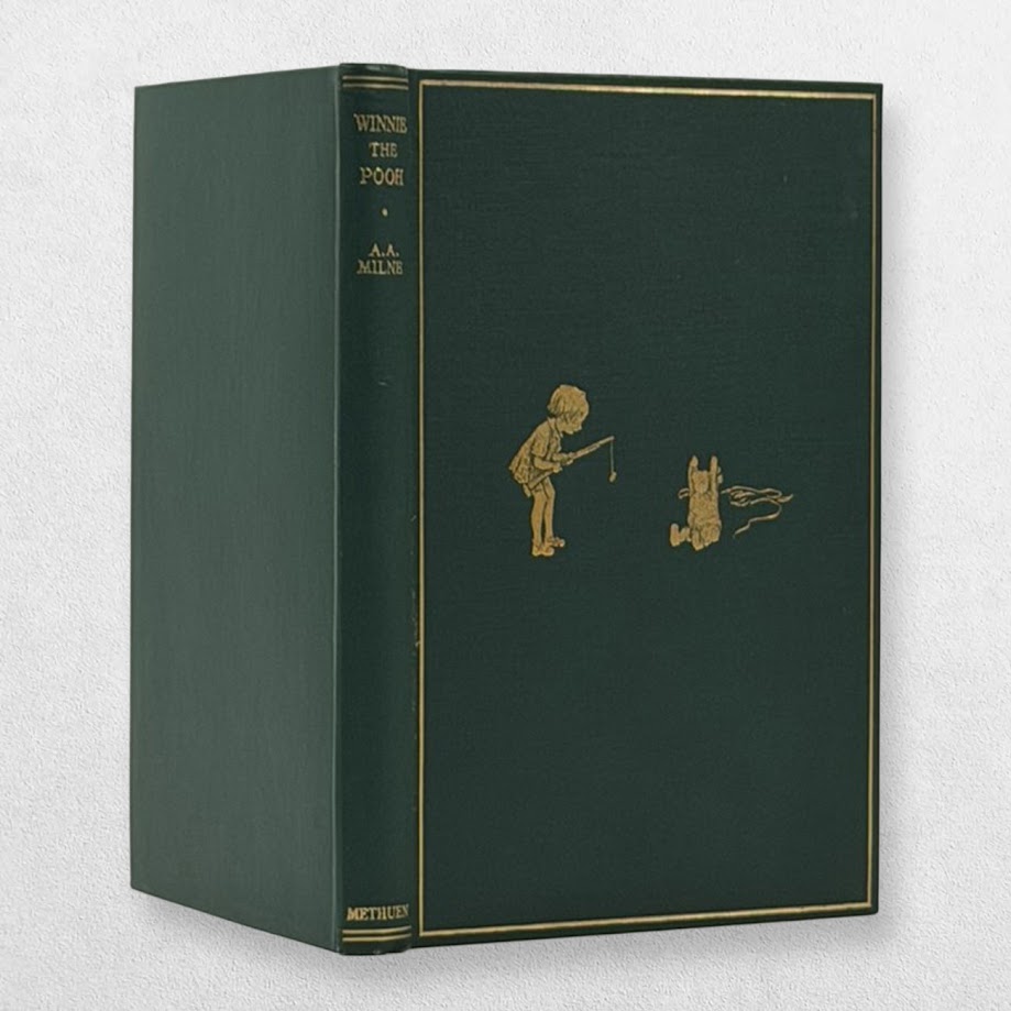 Winnie-the-Pooh – A. A. Milne – First Edition, 1926 – Third-Issue Dustwrapper – E. H. Shepard 5 Winnie-the-Pooh – A. A. Milne – First Edition, 1926 – Third-Issue Dustwrapper – E. H. Shepard