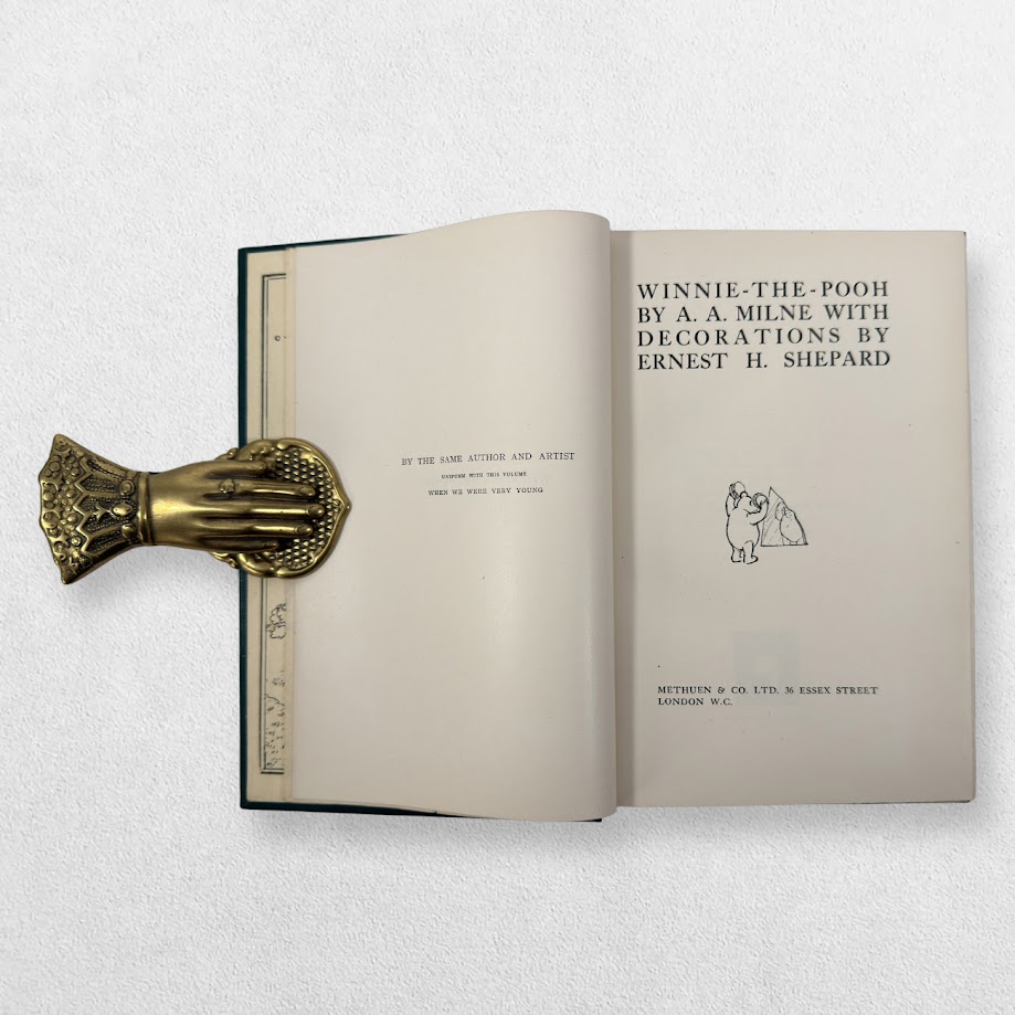 Winnie-the-Pooh – A. A. Milne – First Edition, 1926 – Third-Issue Dustwrapper – E. H. Shepard 8 Winnie-the-Pooh – A. A. Milne – First Edition, 1926 – Third-Issue Dustwrapper – E. H. Shepard
