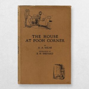 The House at Pooh Corner – A. A. Milne – First Edition, 1928 – First-Issue Dustwrapper – E. H. Shepard