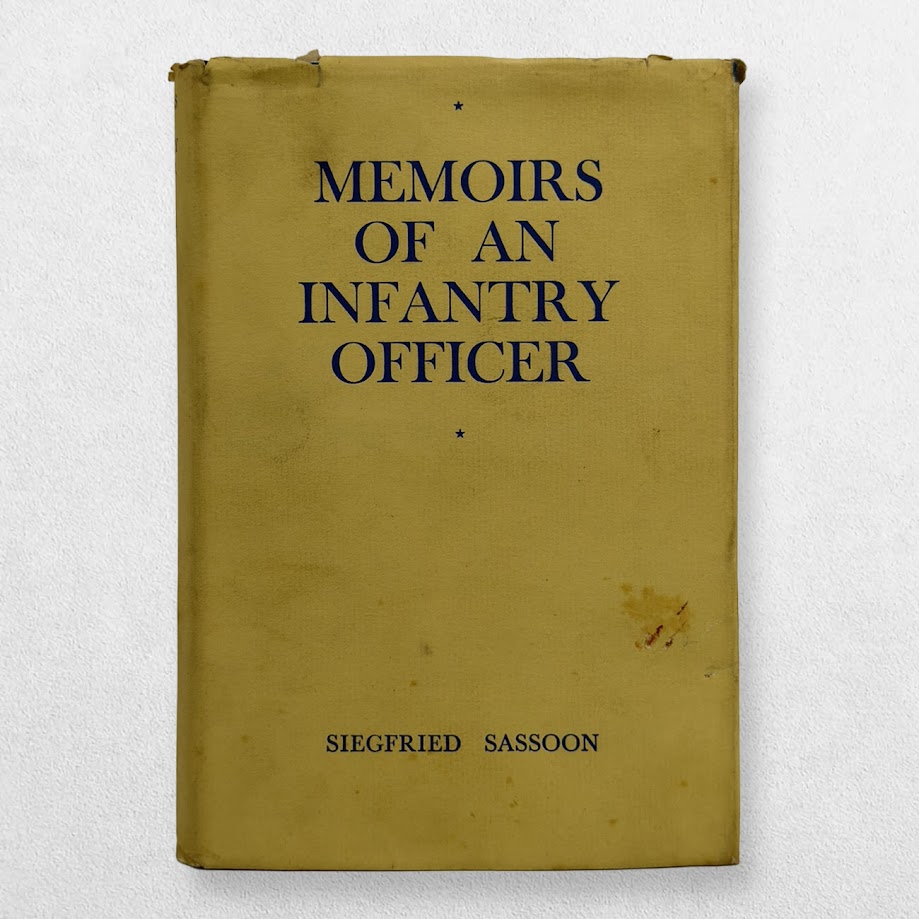 Memoirs of an Infantry Officer – Siegfried Sassoon – First Reprint, 1930 – Dustwrapper 1 Memoirs of an Infantry Officer – Siegfried Sassoon – First Reprint, 1930 – Dustwrapper