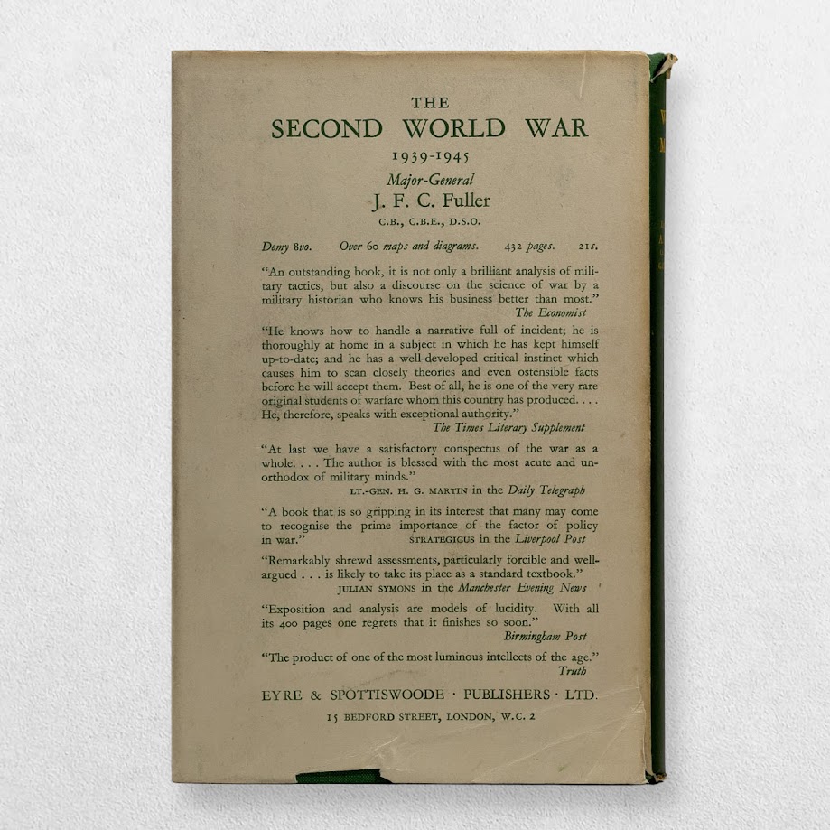 Lieutenant-General A. E. Percival – The War in Malaya – First Edition, First Impression, 1949 – The Fall of Singapore and Japanese Invasion, 1941–1942 3 Lieutenant-General A. E. Percival – The War in Malaya – First Edition, First Impression, 1949 – The Fall of Singapore and Japanese Invasion, 1941–1942