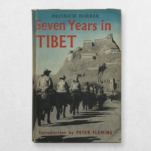 Seven Years in Tibet – Heinrich Harrer | 1953 First UK Edition, Third Printing, Original Dustwrapper