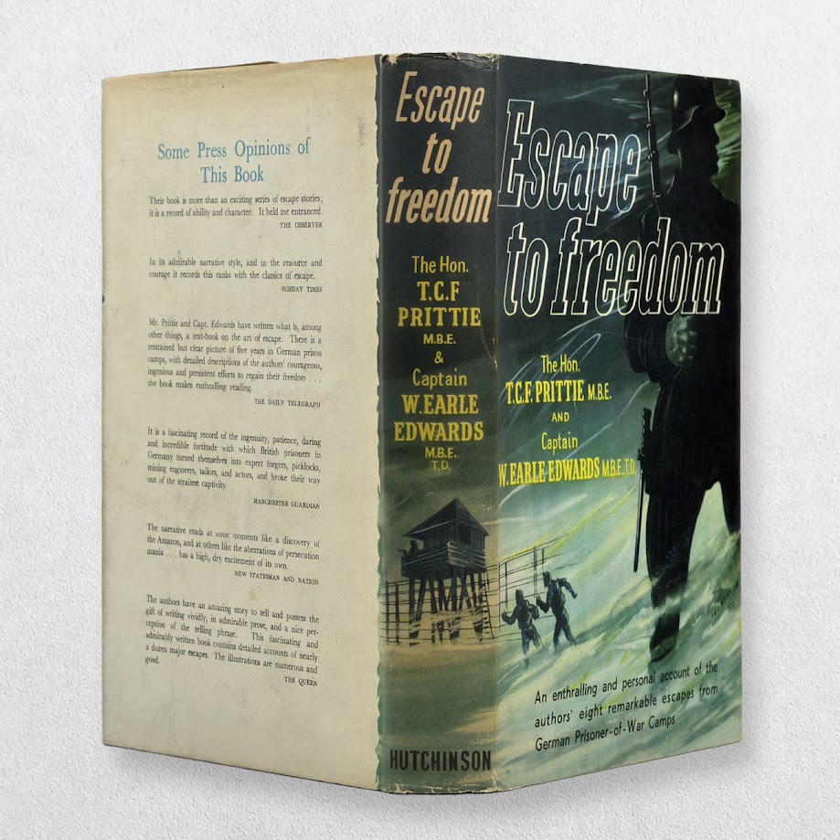 Escape to Freedom – T. C. F. Prittie & W. Earle Edwards | 1954 Fourth Impression in Original Illustrated Dustwrapper 2 Escape to Freedom – T. C. F. Prittie & W. Earle Edwards | 1954 Fourth Impression in Original Illustrated Dustwrapper