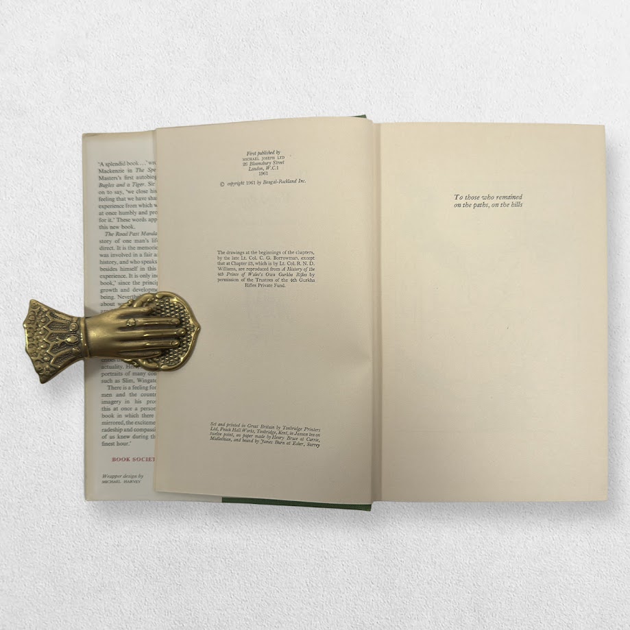 The Road Past Mandalay – John Masters | 1961 First UK Edition in Original Dustwrapper 4 The Road Past Mandalay – John Masters | 1961 First UK Edition in Original Dustwrapper